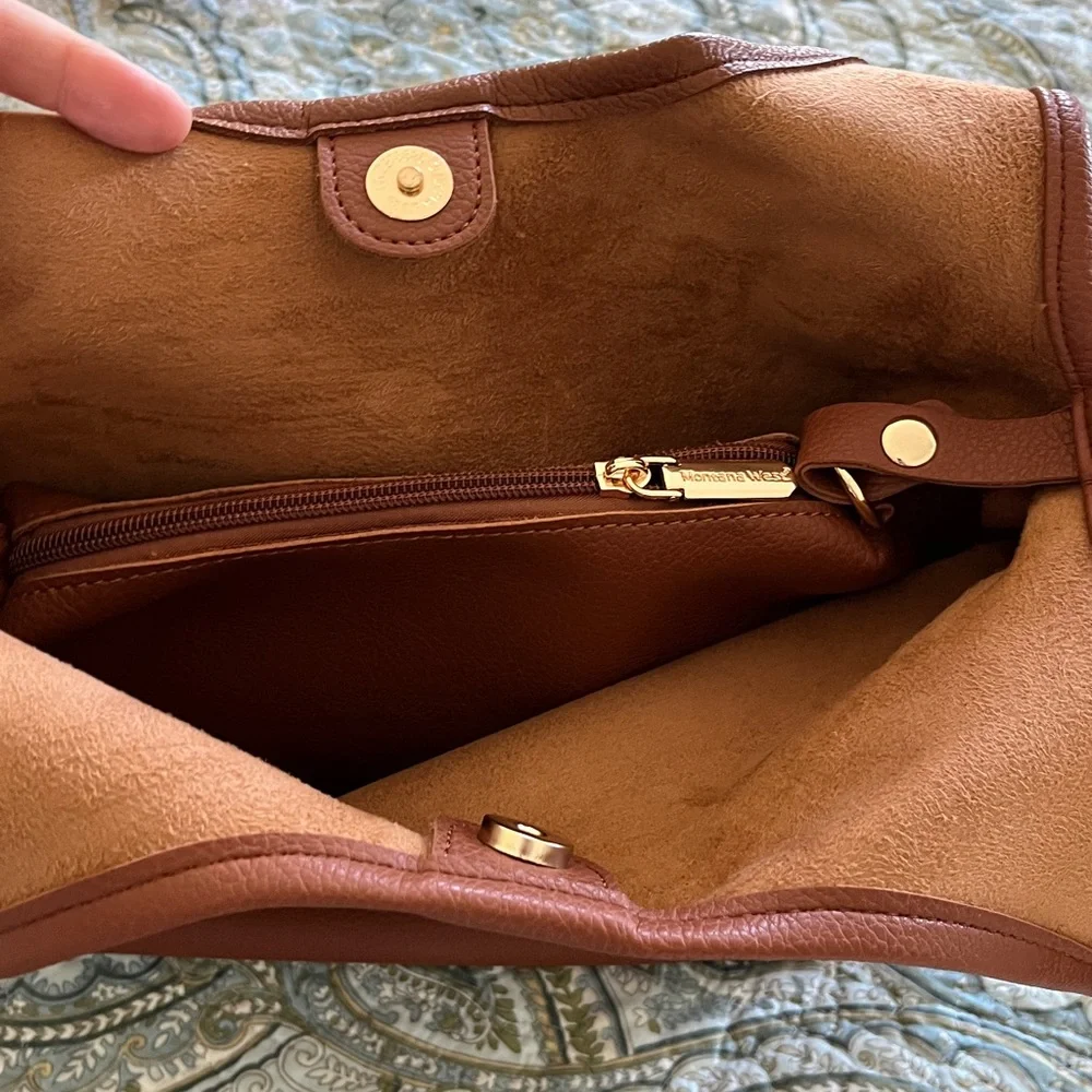 Montana West Vegan Hobo Shoulder Bag NEW